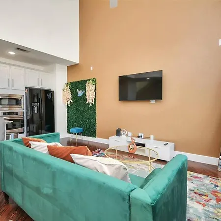 3Br/3.5Ba Three Story East Downtown Townhouse With View Villa Houston Exterior photo