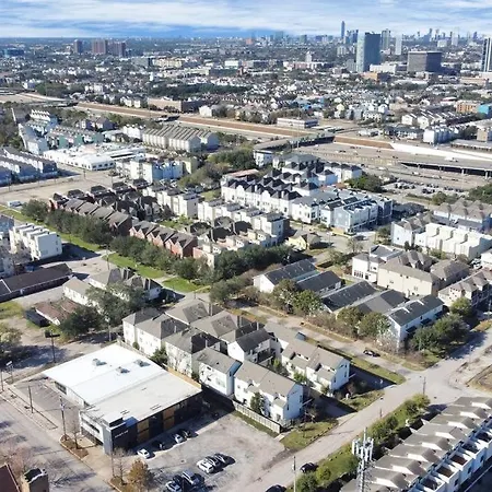3Br/3.5Ba Three Story East Downtown Townhouse With View Villa Houston Exterior photo